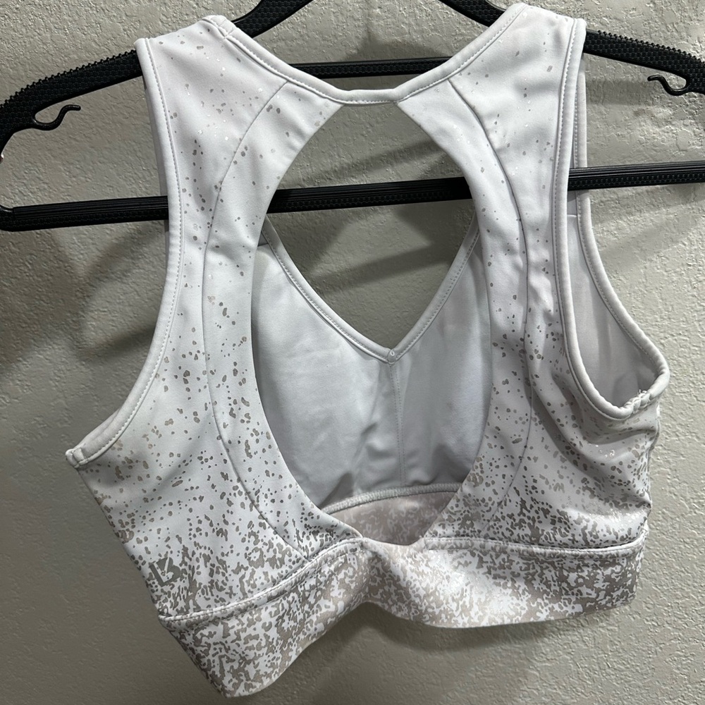 White & Sliver Buffbunny Bra